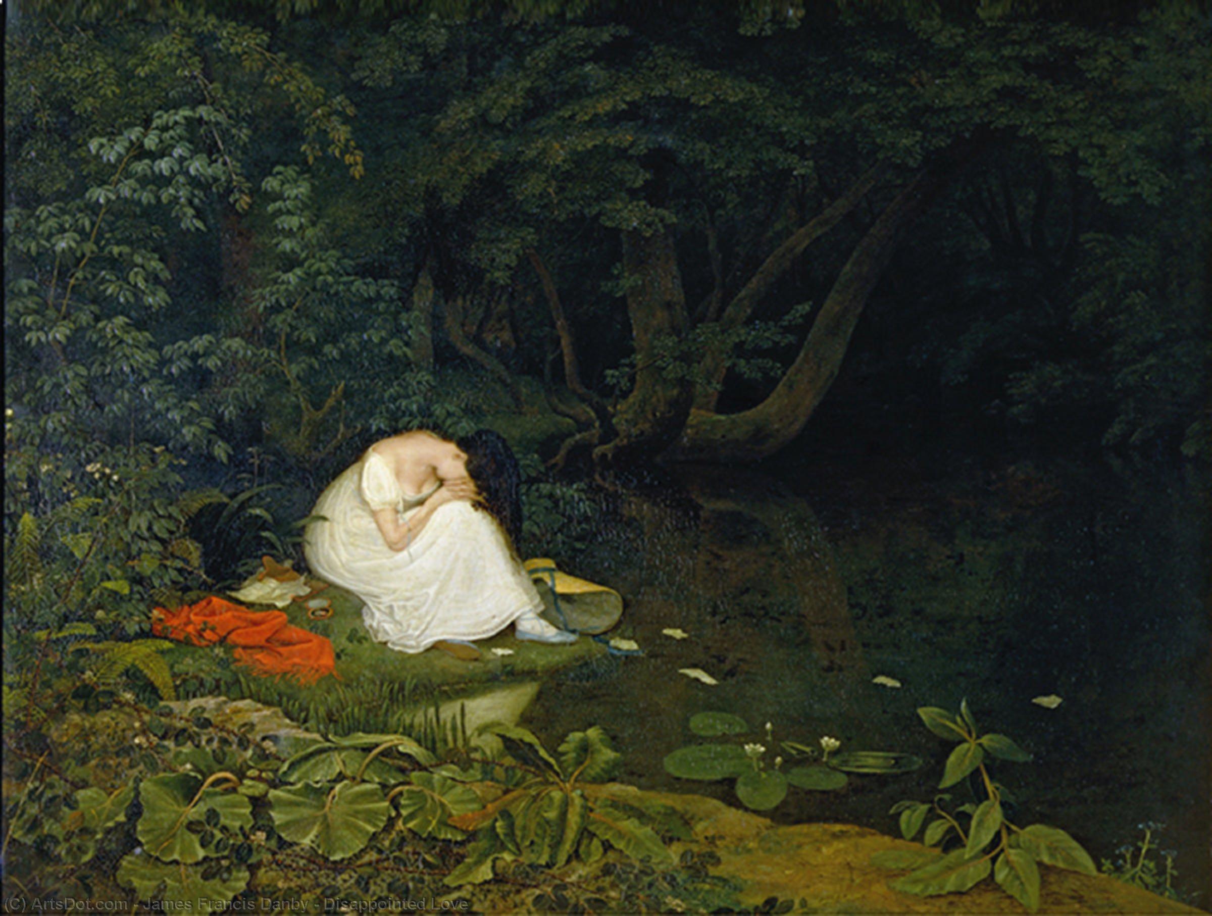 Order Paintings Reproductions Disappointed Love, 1821 by James Francis Danby (1793-1861, Ireland) | ArtsDot.com