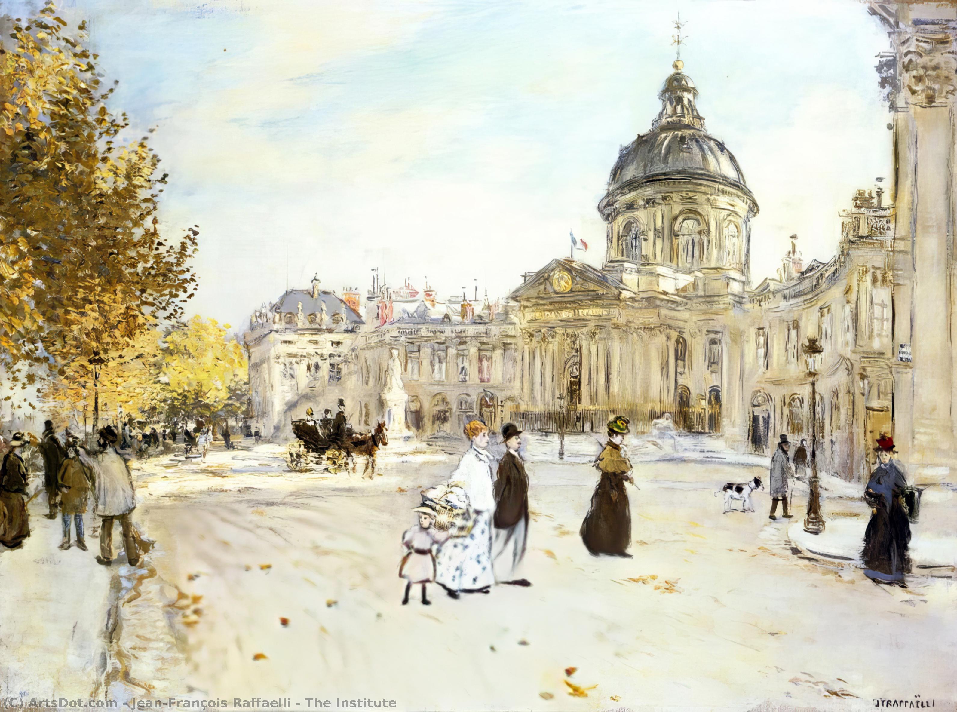 順序 油絵 研究所, 1897 バイ Jean-François Raffaelli (1850-1924, France) | ArtsDot.com