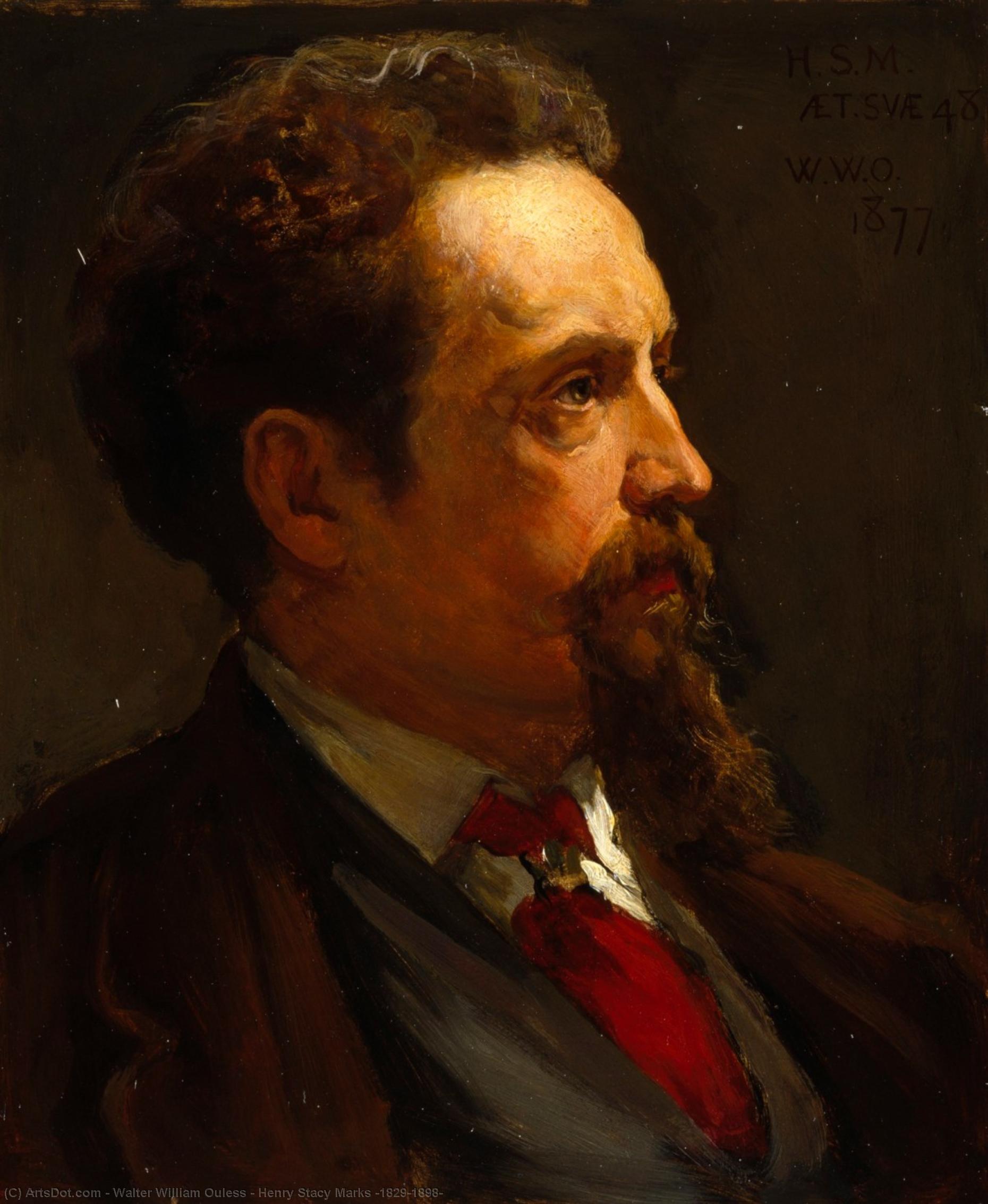 Buy Museum Art Reproductions Henry Stacy Marks (1829–1898), 1877 by Walter William Ouless (1848-1933) | ArtsDot.com