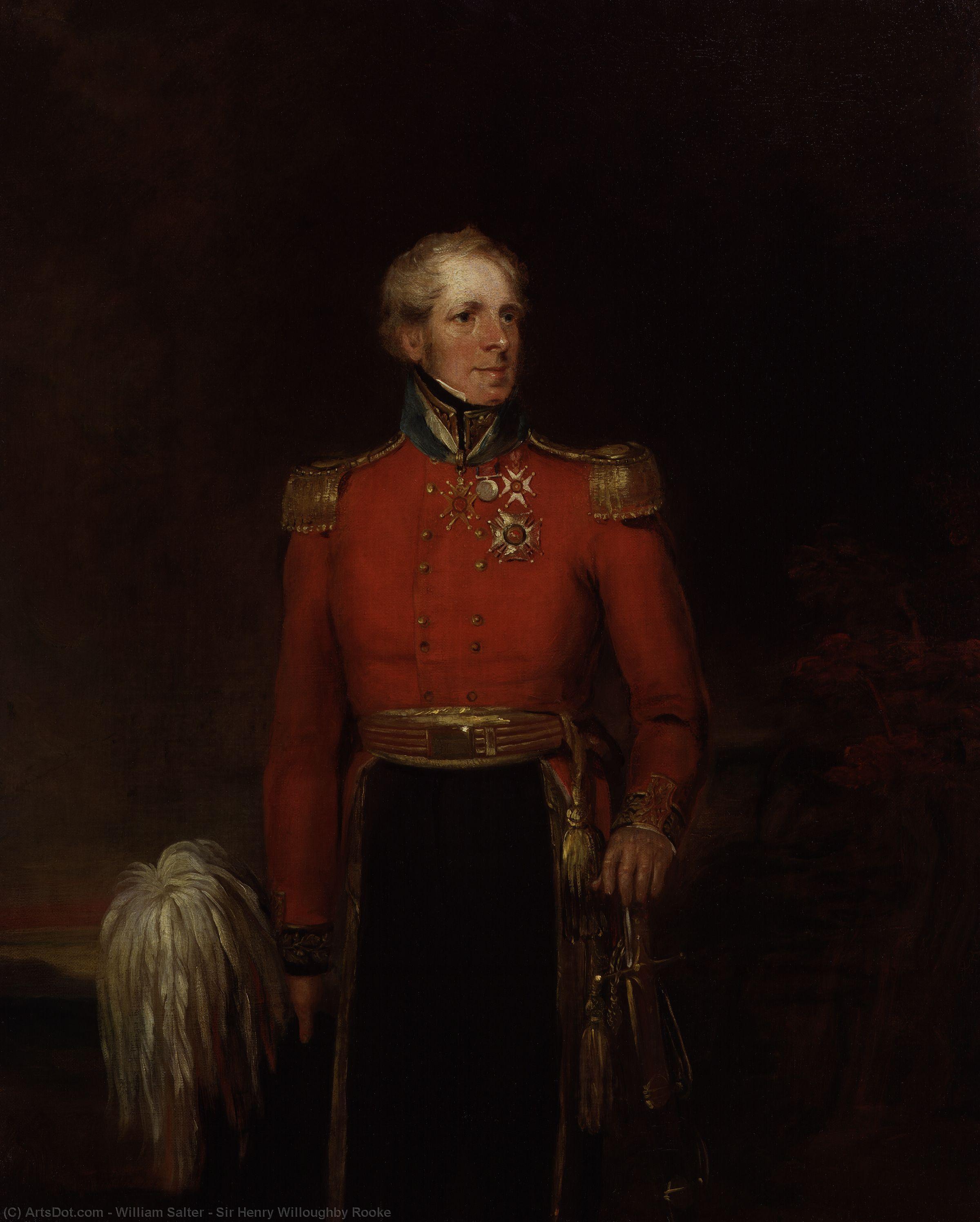 Buy Museum Art Reproductions Sir Henry Willoughby Rooke, 1840 by William Salter (1804-1875) | ArtsDot.com