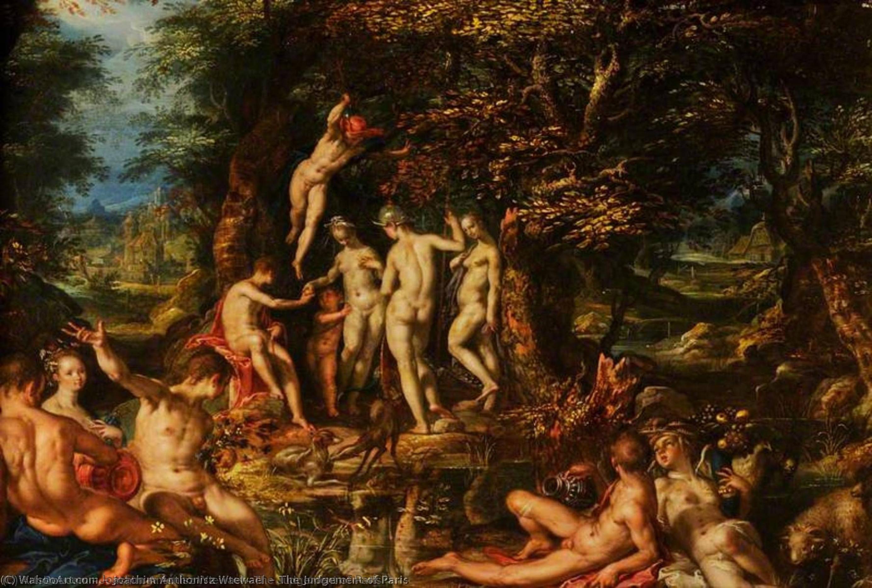 Order Oil Painting Replica The Judgement of Paris, 1615 by Joachim Antonisz Wtewael | ArtsDot.com