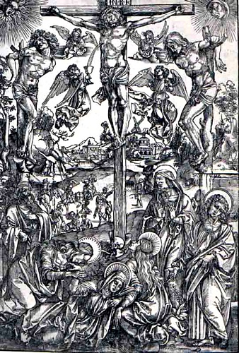 Order Paintings Reproductions Great Crucifixion, Berlin SMPK by Albrecht Durer (1471-1528, Italy) | ArtsDot.com