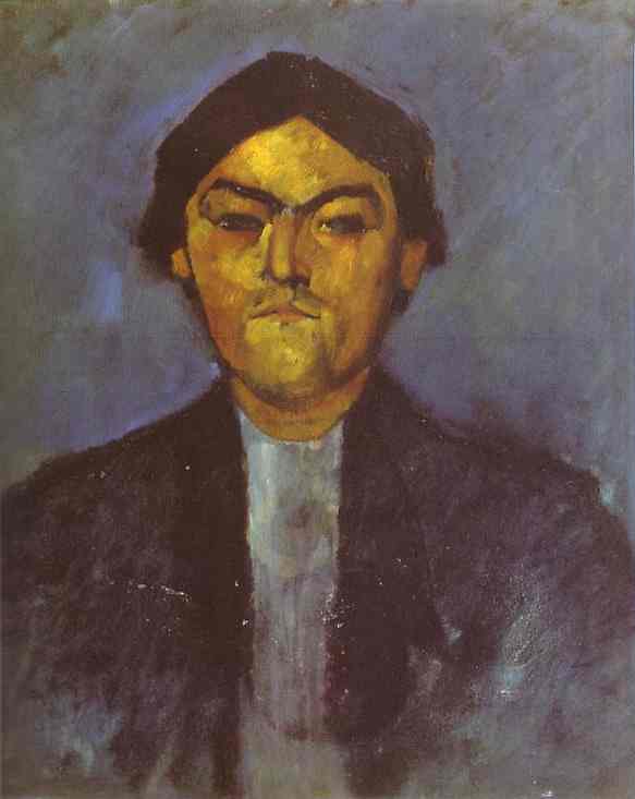 Order Oil Painting Replica Portrait of Pedro by Amedeo Modigliani | ArtsDot.com