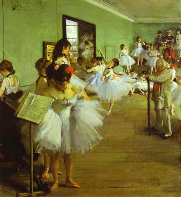 Buy Museum Art Reproductions Dancing Examination by Edgar Degas (1834-1917, France) | ArtsDot.com