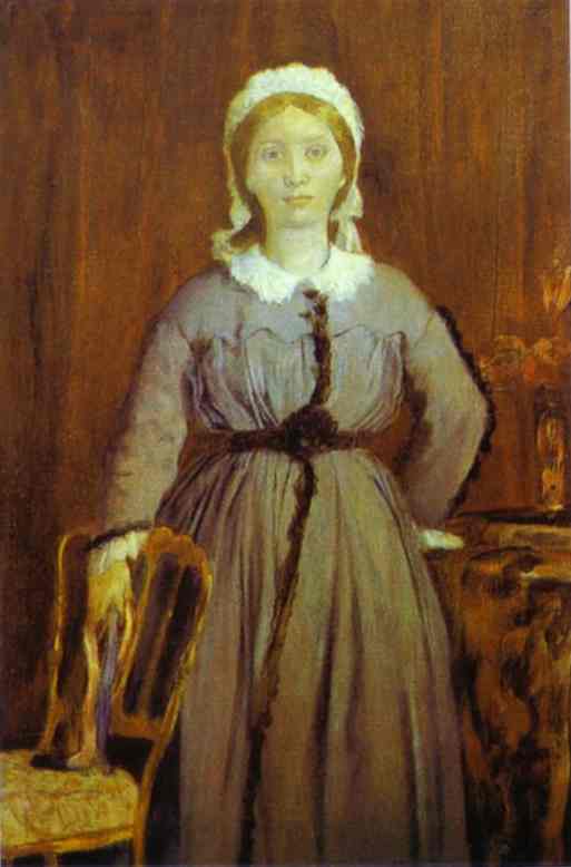 Order Artwork Replica Portrait of Thérèse de Gas, the Artist`s Sister by Edgar Degas (1834-1917, France) | ArtsDot.com