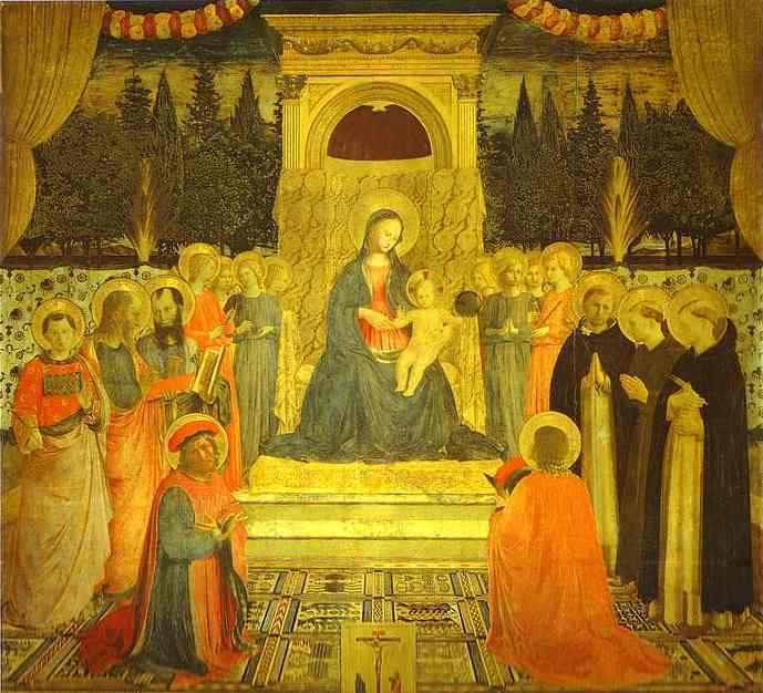 Buy Museum Art Reproductions San Marco Altarpiece by Fra Angelico (1395-1455, Italy) | ArtsDot.com