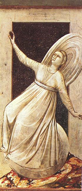 Order Paintings Reproductions Scrovegni - [52] - Inconstancy by Giotto Di Bondone (1267-1337, Italy) | ArtsDot.com