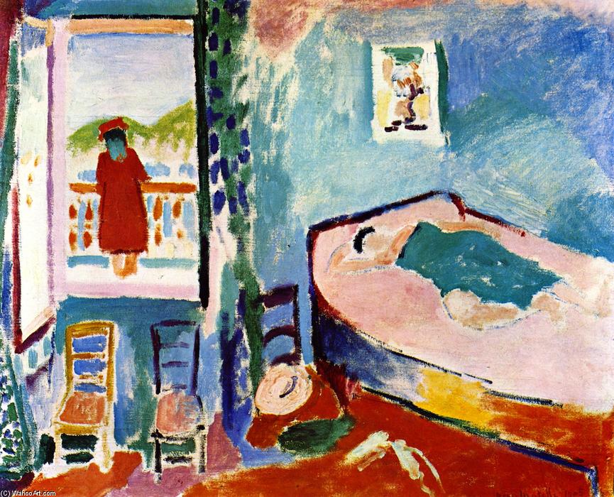 Order Paintings Reproductions Interior at Collioure, 1905 by Henri Matisse (Inspired By) (1869-1954, France) | ArtsDot.com