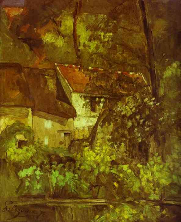 Order Paintings Reproductions House of Père Lacroix by Paul Cezanne (1839-1906, France) | ArtsDot.com