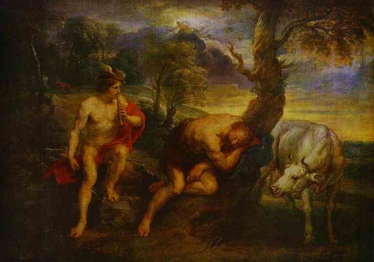 Order Art Reproductions Argus and Mercury by Peter Paul Rubens (1577-1640, Germany) | ArtsDot.com