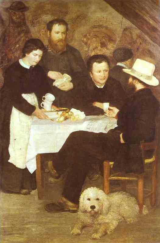 Order Artwork Replica At the Inn of Mother Anthony by Pierre-Auguste Renoir (1841-1919, France) | ArtsDot.com