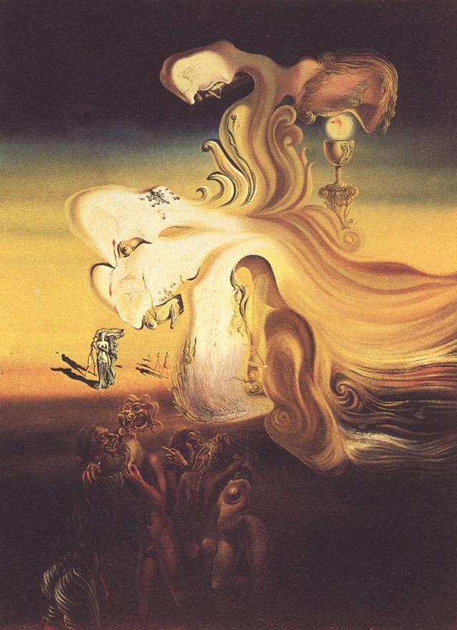Order Oil Painting Replica Profanation of the Host, 1929 by Salvador Dali (Inspired By) (1904-1989, Spain) | ArtsDot.com