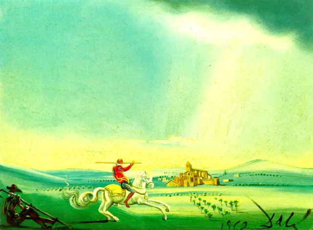 Buy Museum Art Reproductions St. George and the Dragon, 1962 by Salvador Dali (Inspired By) (1904-1989, Spain) | ArtsDot.com