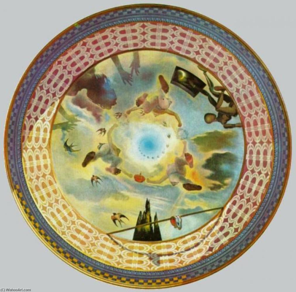 Order Oil Painting Replica Hour of the Monarchy, 1969 by Salvador Dali (Inspired By) (1904-1989, Spain) | ArtsDot.com