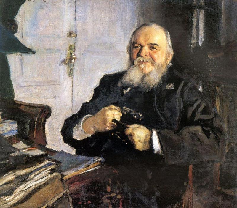 Order Oil Painting Replica Portrait of Alexander Turchaninov, 1906 by Valentin Alexandrovich Serov (1865-1911, Russia) | ArtsDot.com