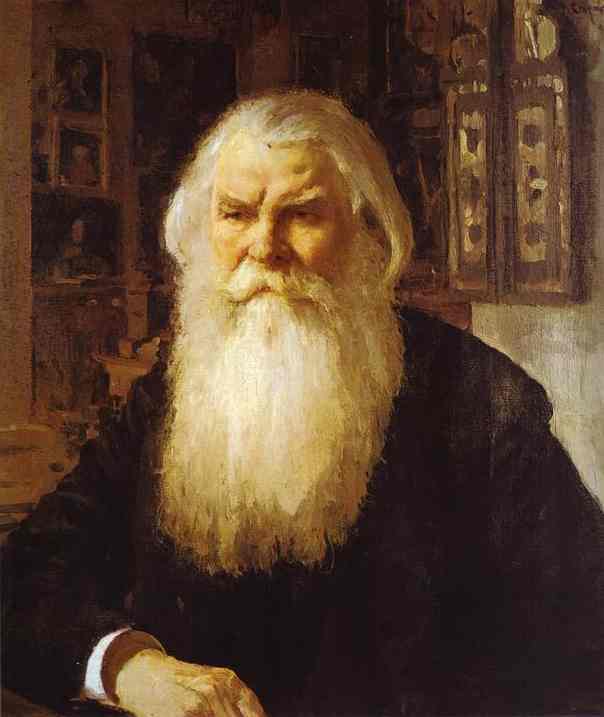 Order Artwork Replica Portrait of Ivan Zabelin, 1892 by Valentin Alexandrovich Serov (1865-1911, Russia) | ArtsDot.com