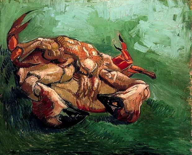 Buy Museum Art Reproductions Crab on Its Back by Vincent Van Gogh (1853-1890, Netherlands) | ArtsDot.com
