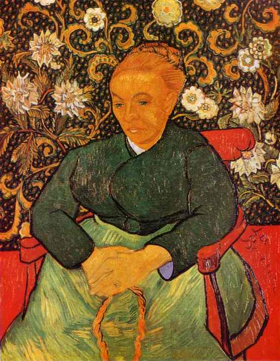 Order Artwork Replica Lullaby (Portrait of Madame Roulin) by Vincent Van Gogh (1853-1890, Netherlands) | ArtsDot.com