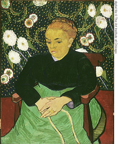 Order Paintings Reproductions Madame Roulin Rocking the Cradle by Vincent Van Gogh (1853-1890, Netherlands) | ArtsDot.com