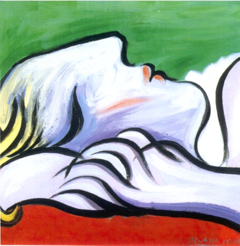 Order Paintings Reproductions Asleep, 1932 by Pablo Picasso (Inspired By) (1881-1973, Spain) | ArtsDot.com
