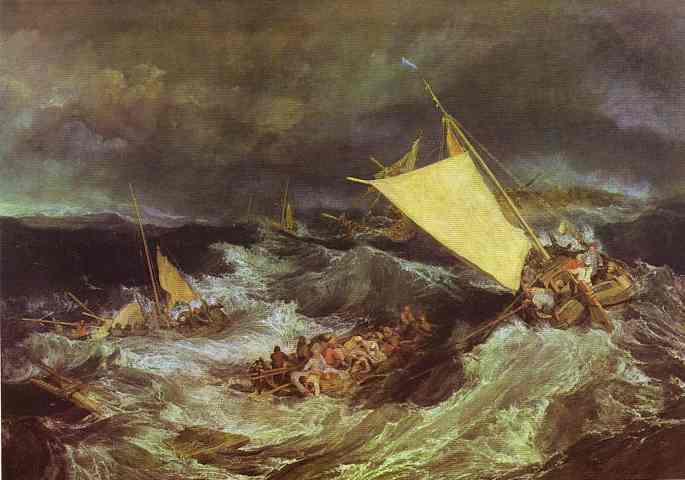 Order Art Reproductions The Shipwreck by William Turner (1775-1851, United Kingdom) | ArtsDot.com