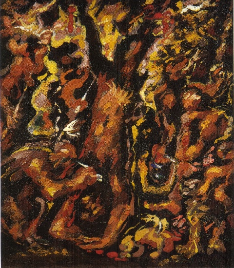 Buy Museum Art Reproductions Marsyas flayed by Apollo, 1964 by André Aimé René Masson (Inspired By) (1896-1987, France) | ArtsDot.com