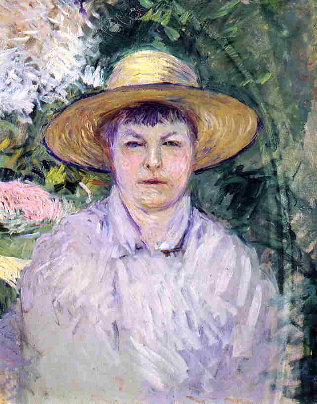Order Oil Painting Replica Portrait of Madame Renoir, 1888 by Gustave Caillebotte (1848-1894, France) | ArtsDot.com