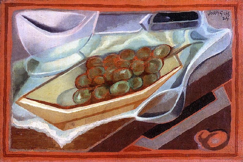 Order Artwork Replica The Bunch of Grapes, 1924 by Juan Gris (1887-1927, Spain) | ArtsDot.com