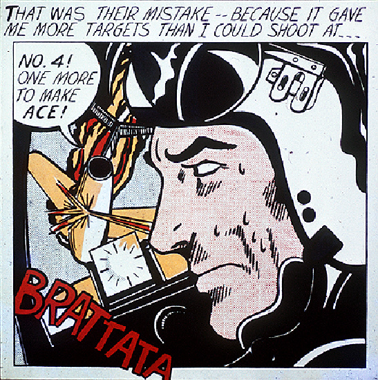 Buy Museum Art Reproductions Brattata, 1962 by Roy Lichtenstein (Inspired By) (1923-1997, United States) | ArtsDot.com