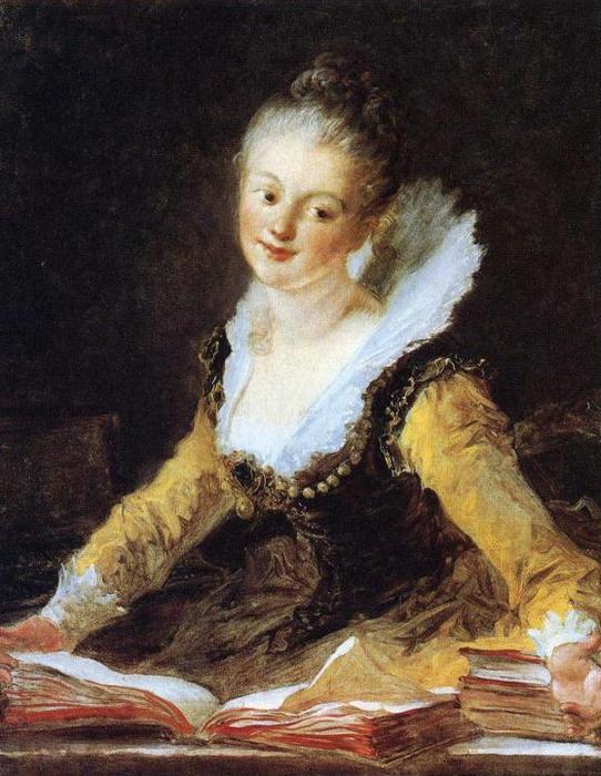 Buy Museum Art Reproductions Portrait of a Girl by Jean-Honoré Fragonard (1732-1806, France) | ArtsDot.com