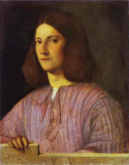 Order Artwork Replica A Young Man by Giorgione (Giorgio Barbarelli Da Castelfranco) (1477-1510, Italy) | ArtsDot.com