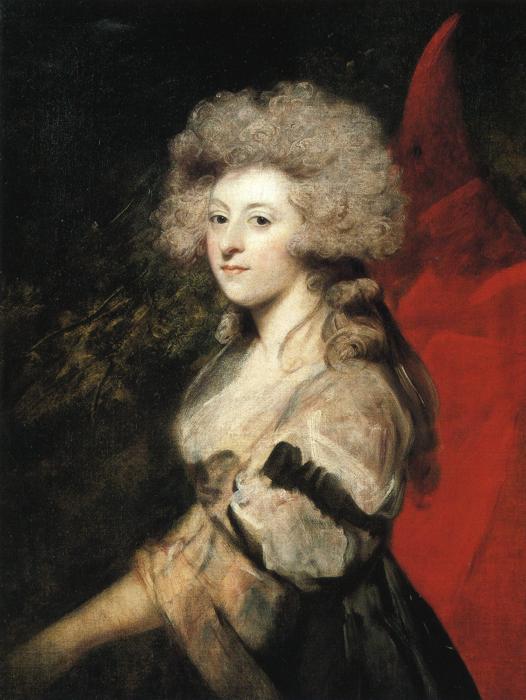 Order Art Reproductions Portrait of Maria Anne Fitzherbert, 1788 by Joshua Reynolds | ArtsDot.com