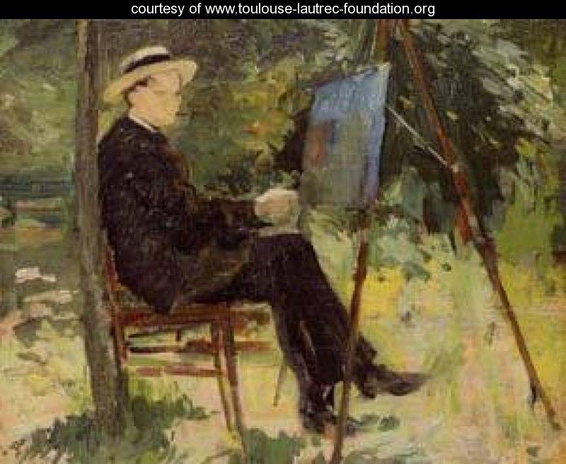 Buy Museum Art Reproductions The Painter Rachou by Henri De Toulouse Lautrec (1864-1901, France) | ArtsDot.com
