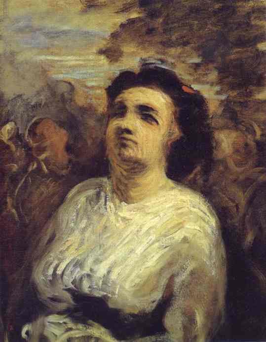 Buy Museum Art Reproductions Bust of a Woman by Honoré Daumier (1808-1879, France) | ArtsDot.com