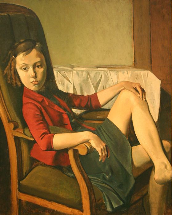 Therese by Balthus (Balthasar Klossowski) (1908-2001, France) Balthus (Balthasar Klossowski) | ArtsDot.com