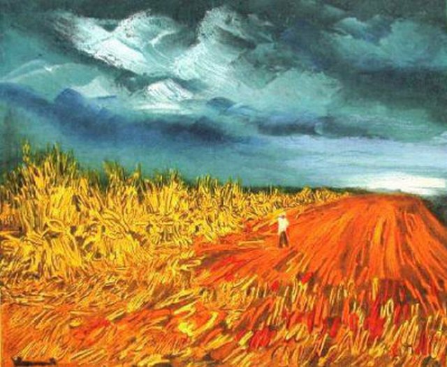 Buy Museum Art Reproductions The Harvest by Maurice De Vlaminck (Inspired By) (1876-1958, France) | ArtsDot.com