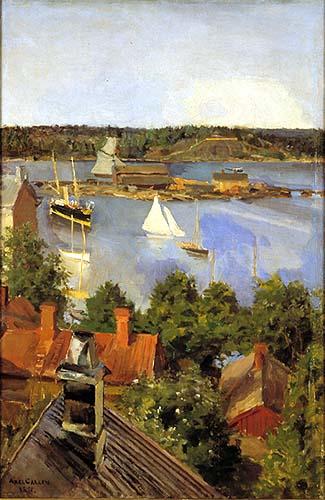 Order Artwork Replica View from North Quay by Akseli Gallen Kallela (1865-1931, Finland) | ArtsDot.com