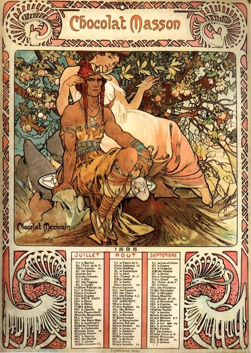 Order Art Reproductions Manhood by Alphonse Maria Mucha (1860-1939, Czech Republic) | ArtsDot.com