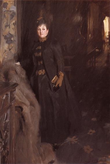 Buy Museum Art Reproductions Madame Clara Rikoff by Anders Leonard Zorn (1860-1920, Sweden) | ArtsDot.com
