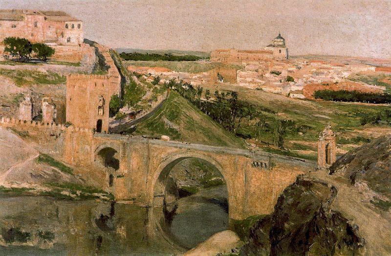 Order Paintings Reproductions Vista de Toledo by Aureliano De Beruete Y Moret (1876-1922, Spain) | ArtsDot.com
