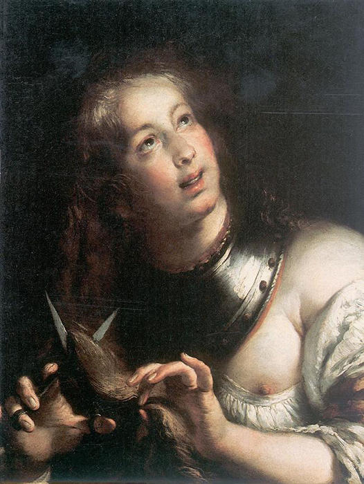 Order Art Reproductions Berenice, 1640 by Bernardo Strozzi (1581-1644, Italy) | ArtsDot.com