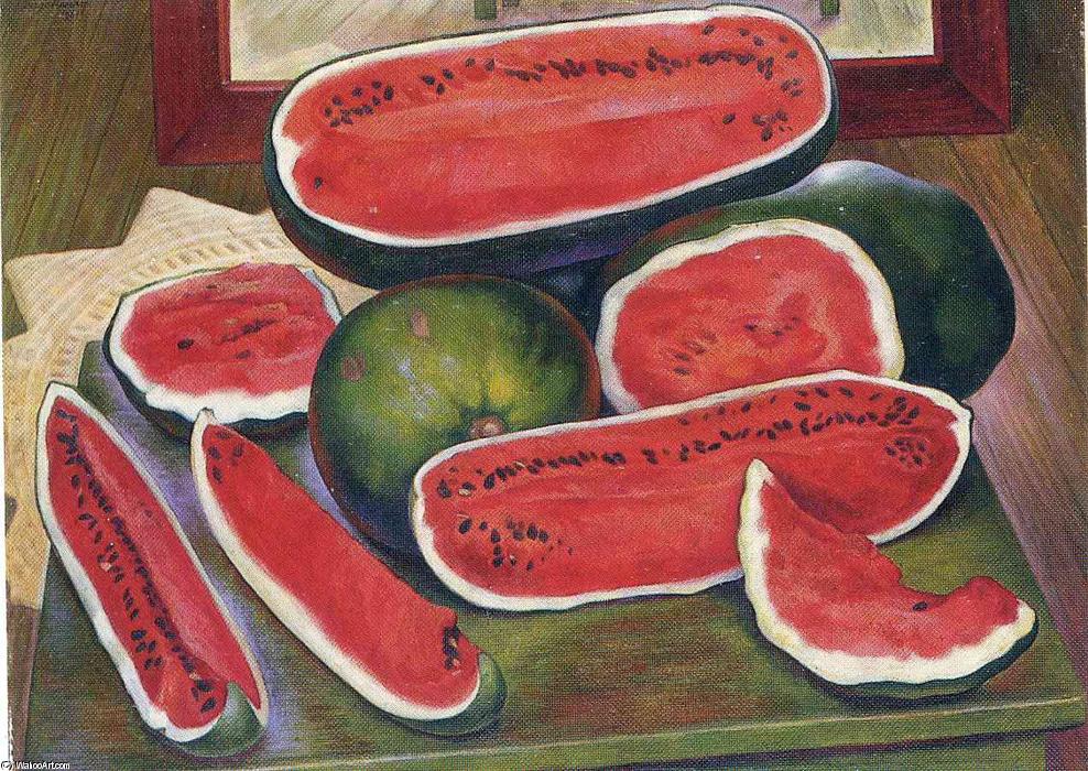 Order Art Reproductions The Watermelons by Diego Rivera (Inspired By) (1886-1957, Mexico) | ArtsDot.com