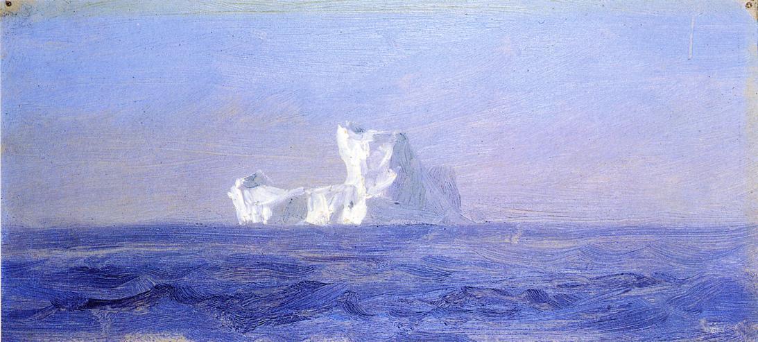 Buy Museum Art Reproductions Off Iceberg, Newfoundland by Frederic Edwin Church (1826-1900, United States) | ArtsDot.com