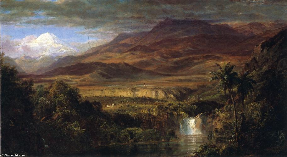 Order Artwork Replica Study for The Heart of the Andes````, 1858 by Frederic Edwin Church (1826-1900, United States) | ArtsDot.com