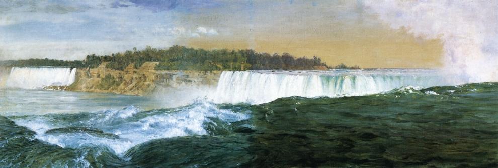Buy Museum Art Reproductions The Great Fall, Niagara, 1856 by Frederic Edwin Church (1826-1900, United States) | ArtsDot.com