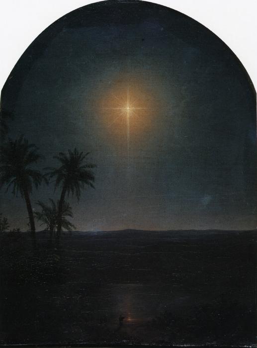 Buy Museum Art Reproductions The Star in the East, 1860 by Frederic Edwin Church (1826-1900, United States) | ArtsDot.com