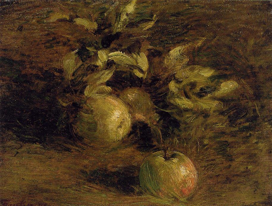 Order Oil Painting Replica Apples by Henri Fantin Latour (1836-1904, France) | ArtsDot.com