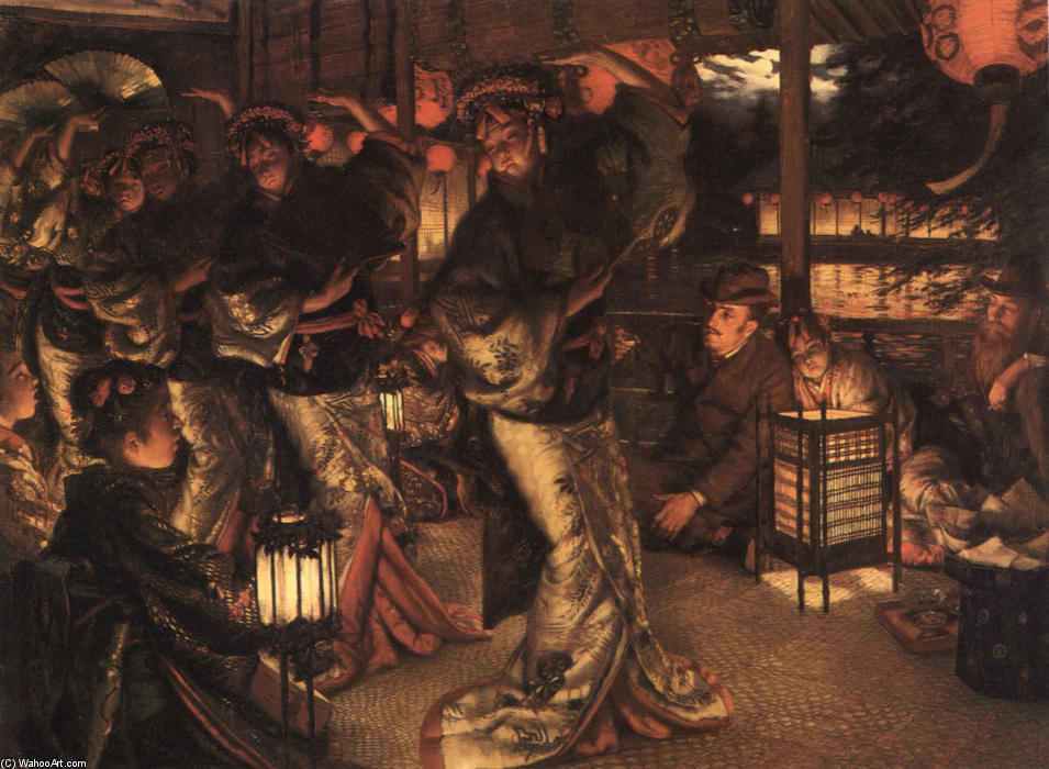 Buy Museum Art Reproductions The Prodigal Son in Modern Life. In Foreign Climes by James Jacques Joseph Tissot (1836-1902, France) | ArtsDot.com