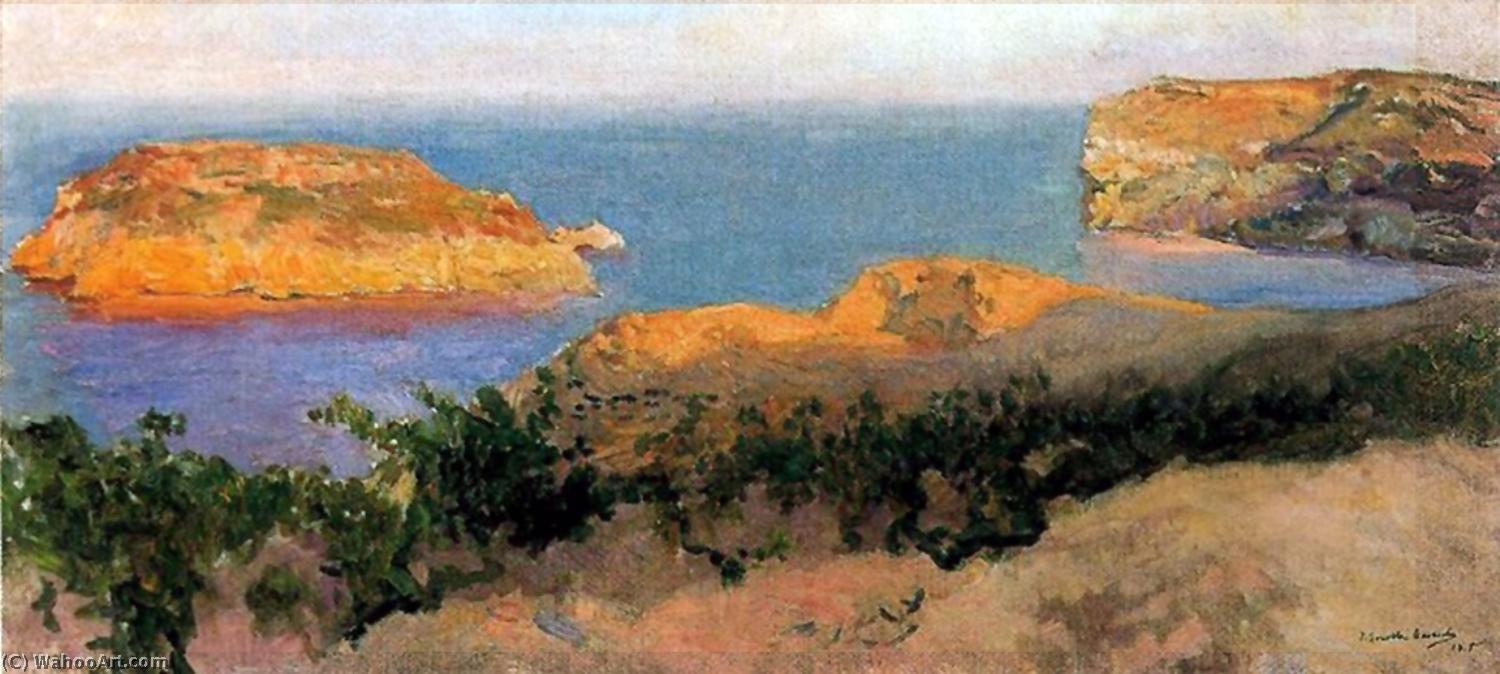 Order Art Reproductions Isla del Cap Marti, Javea, 1905 by Joaquin Sorolla Y Bastida (1863-1923, Spain) | ArtsDot.com