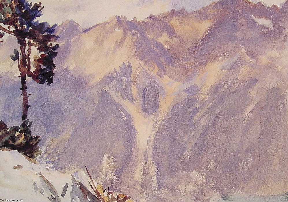 Buy Museum Art Reproductions The Tyrol, 1914 by John Singer Sargent (1856-1925, Italy) | ArtsDot.com